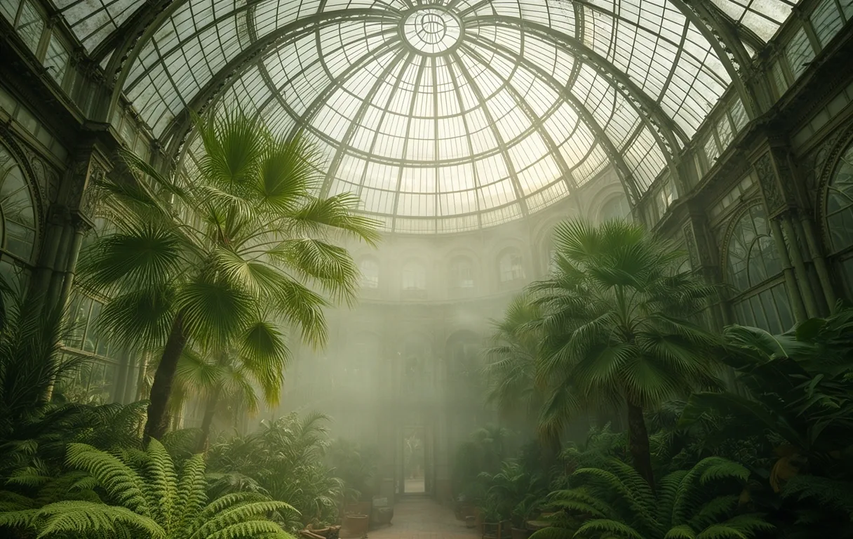 Invernadero botánico histórico
